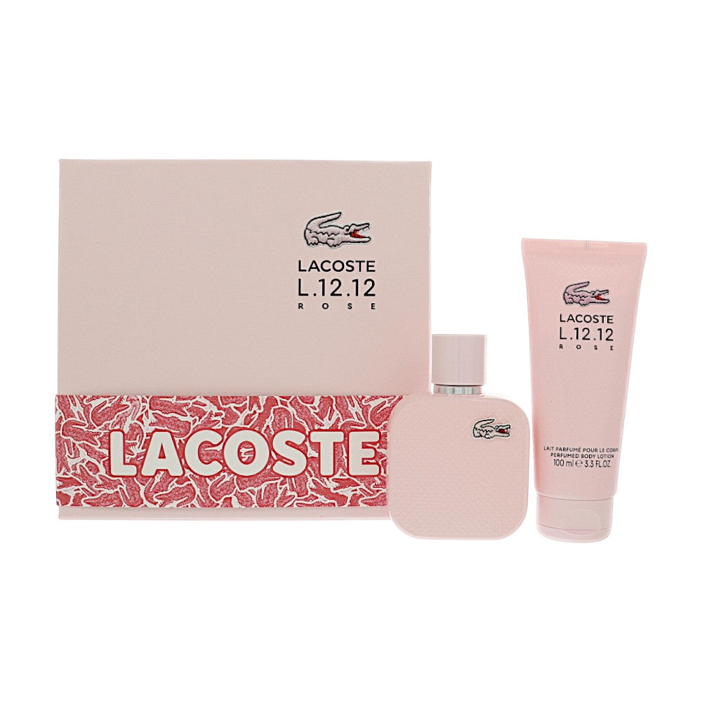 Lacoste L.12.12 Rose Gift Set for Women â€” 2pc set