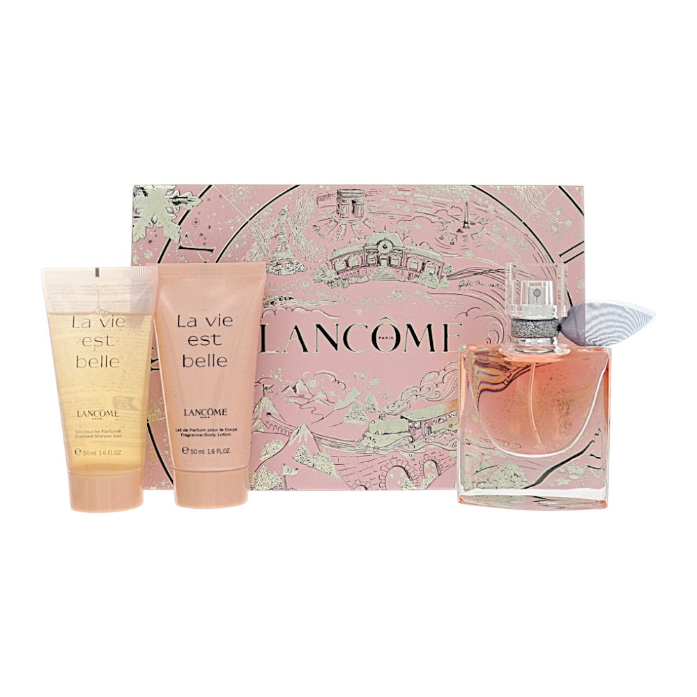 Lancome La Vie Est Belle Gift Set for Women â€” 3pc set Style 4 Box