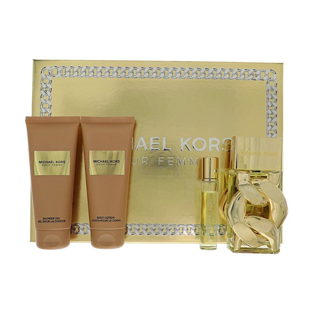 Michael Kors Pour Femme Gift Set for Women â€” 4pc set