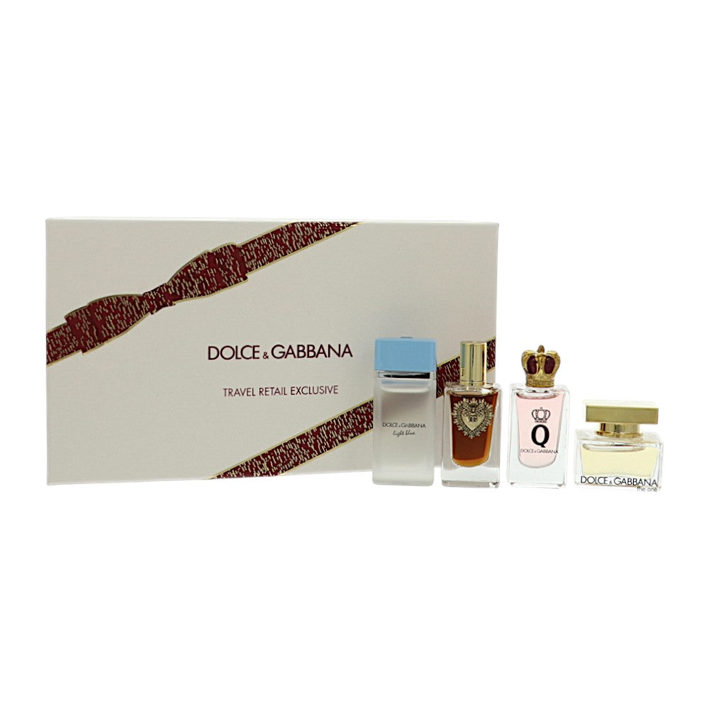 Dolce & Gabbana Variety Mini Set Gift Set for Women â€” 4pc set