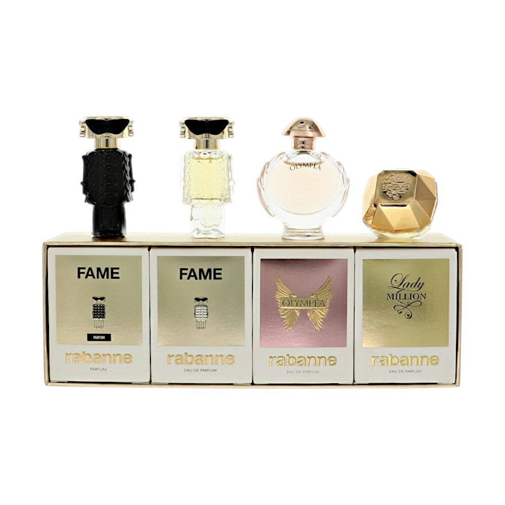 Paco Rabanne Mini Set Gift Set for Women â€” 4pc set
