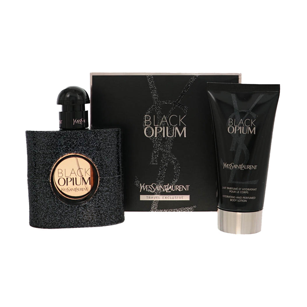 Yves Saint Laurent Black Opium Gift Set for Women â€” 2pc set Style 1 Box