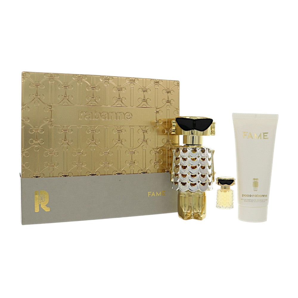 Paco Rabanne Fame Gift Set for Women â€” 3pc set Style 1 Box