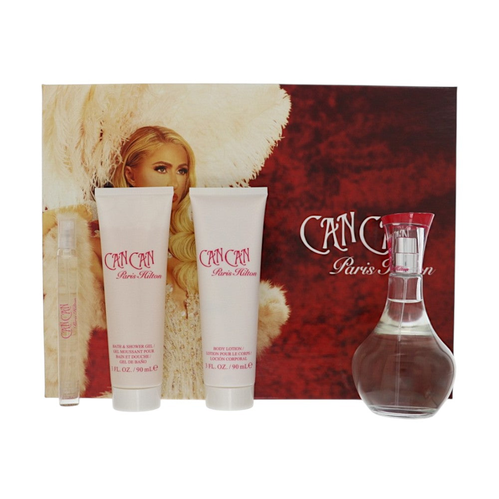 Paris Hilton Can Can Gift Set for Women â€” 4pc set