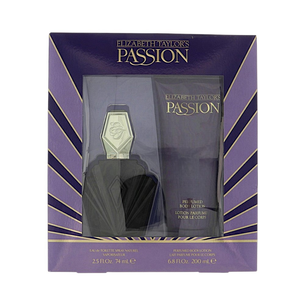 Elizabeth Taylor Passion Gift Set for Women â€” 2pc set