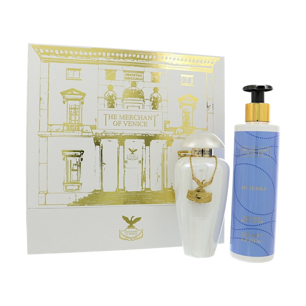 The Merchant Of Venice My Pearls Gift Set for Women â€” 2pc set