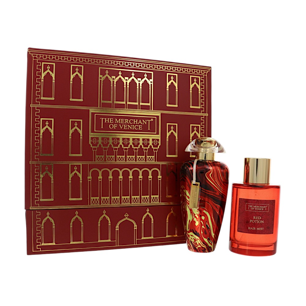 The Merchant Of Venice Red Potion Gift Set for Women â€” 2pc set