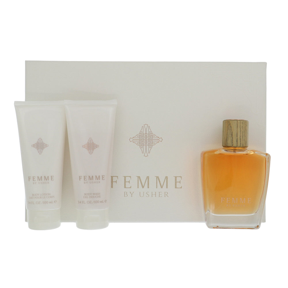 Usher Femme Gift Set for Women â€” 3pc set
