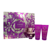 Versace Dylan Purple Gift Set for Women â€” 3pc set Style 1 Box