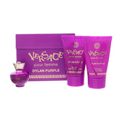 Versace Dylan Purple Gift Set for Women â€” 3pc set Style 2 Box