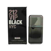 Carolina Herrera 212 Vip Black Elixir Eau de Parfum for Men â€” 1.7 oz