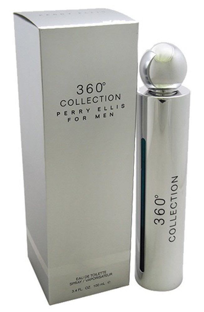 Perry Ellis 360 Collection Eau de Toilette for Men â€” 3.4 oz
