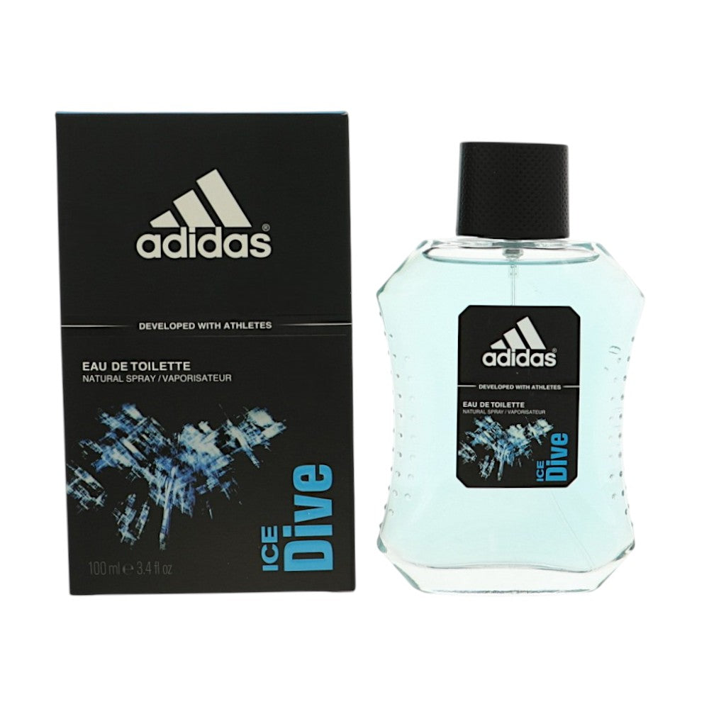 Adidas Ice Dive Eau de Toilette for Men â€” 3.4 oz