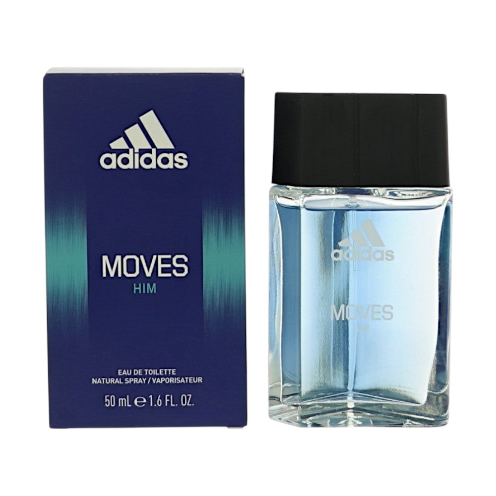 Adidas Moves Eau de Toilette for Men â€” 1.6 oz
