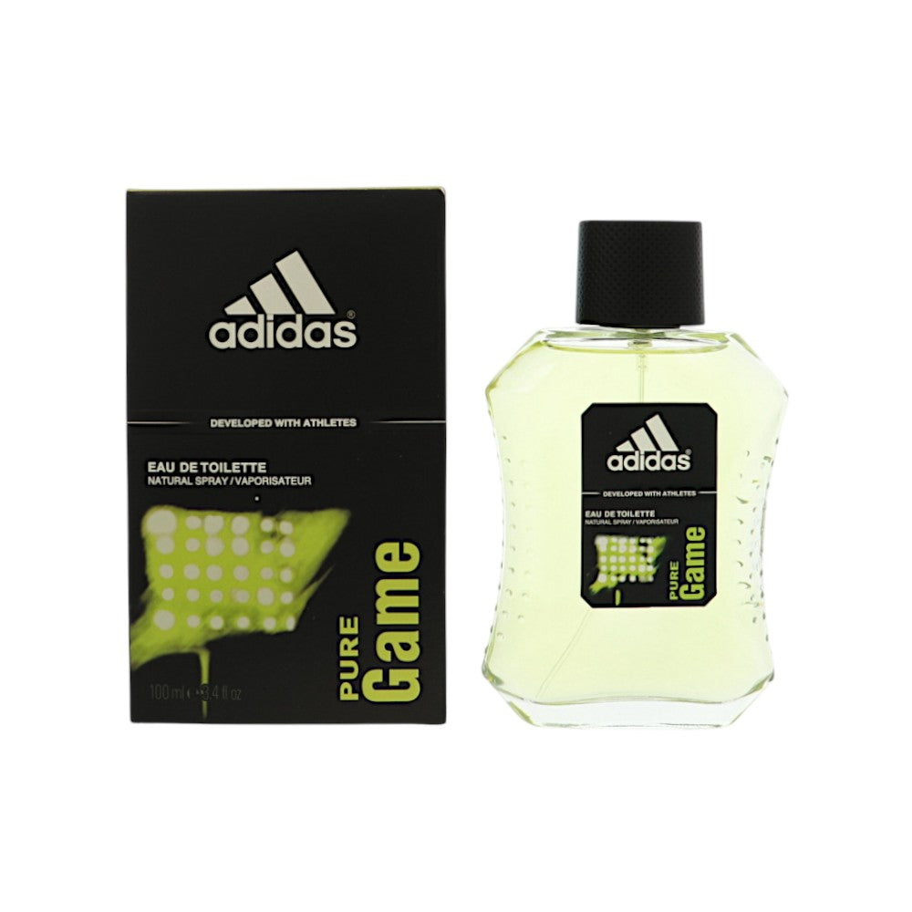 Adidas Pure Game Eau de Toilette for Men â€” 3.4 oz