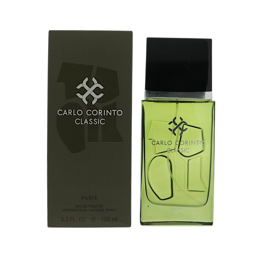 Carlo Corinto Eau de Toilette for Men â€” 3.3 oz