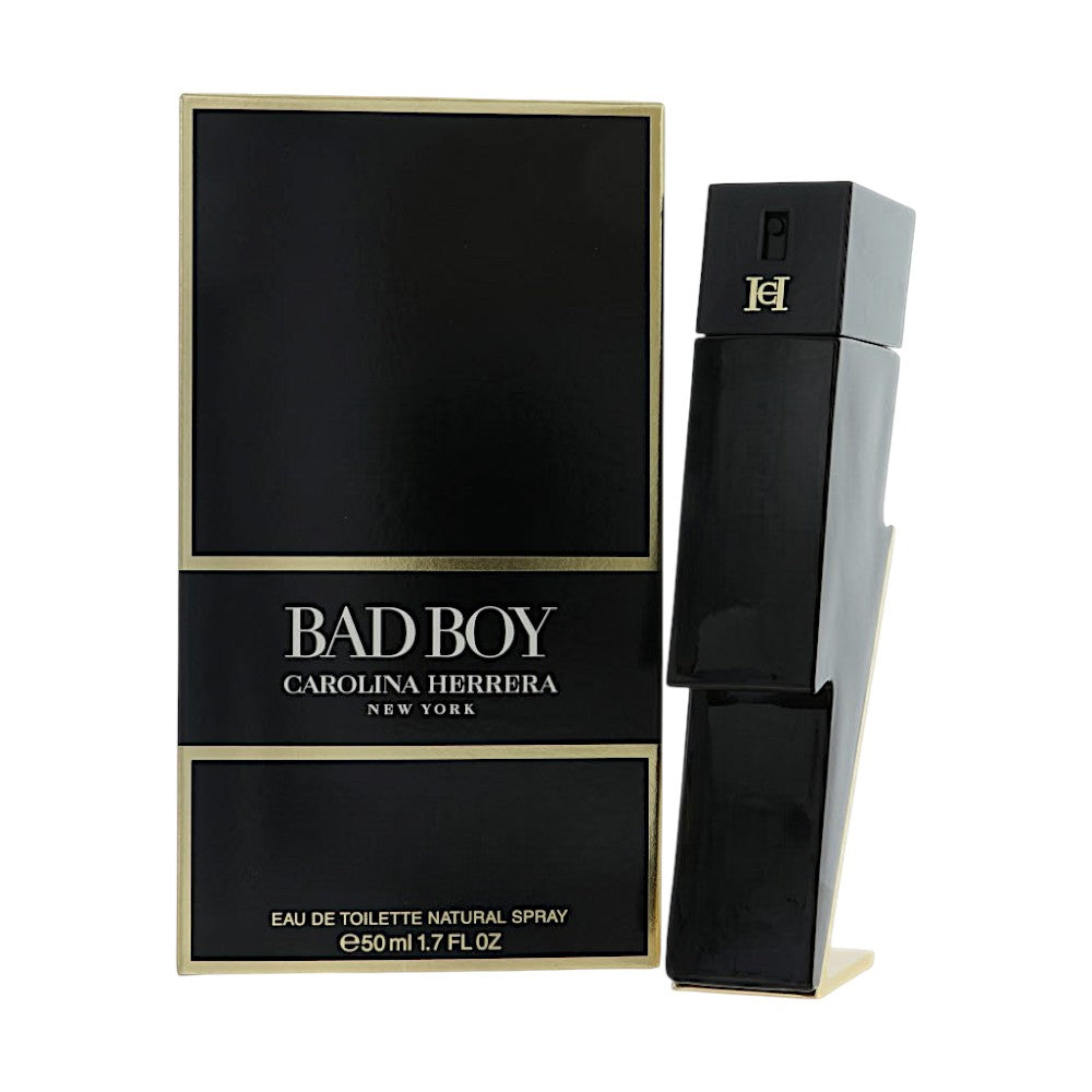 Carolina Herrera Bad Boy Eau de Toilette for Men â€” 1.7 oz