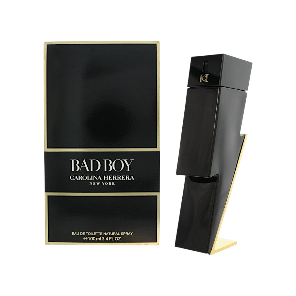 Carolina Herrera Bad Boy Eau de Toilette for Men â€” 3.4 oz