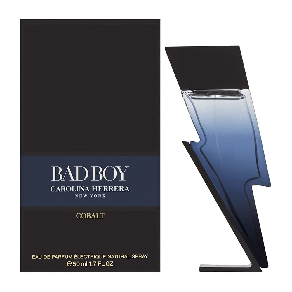 Carolina Herrera Bad Boy Cobalt Eau de Parfum Ã‰lectrique for Men â€” 1.7 oz