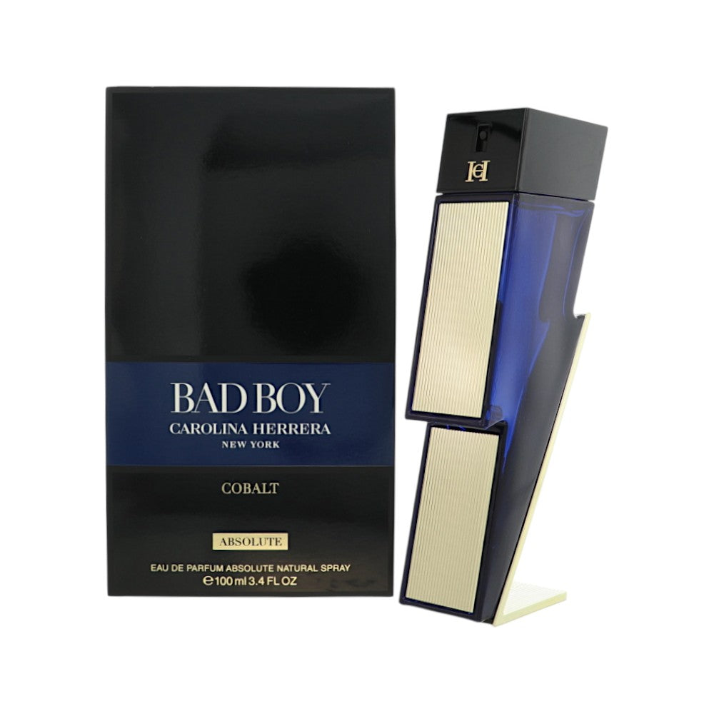 Carolina Herrera Bad Boy Cobalt Absolute Eau de Parfum for Men â€” 3.4 oz