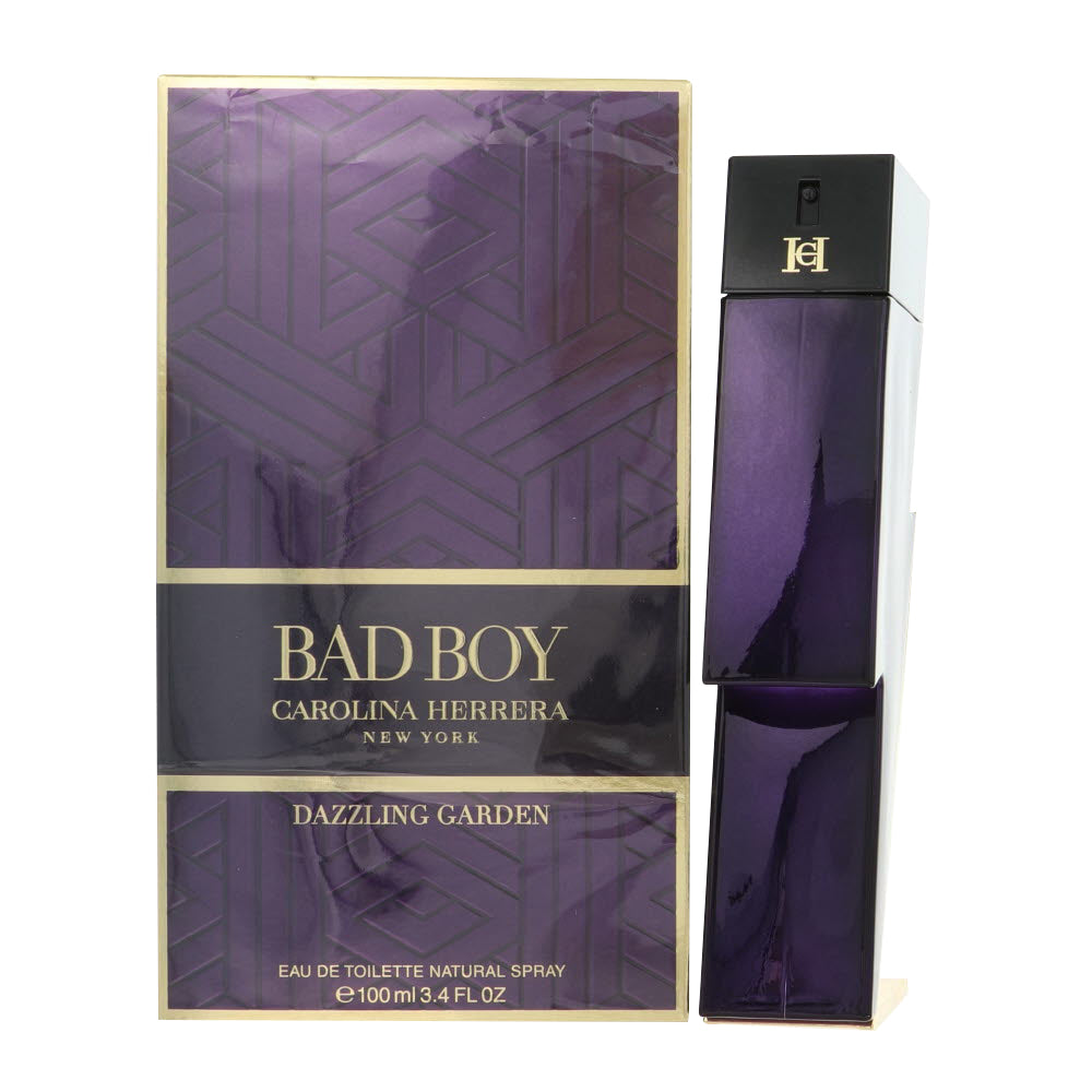 Carolina Herrera Ch Bad Boy Dazzling Garden Eau de Toilette for Men â€” 3.4 oz