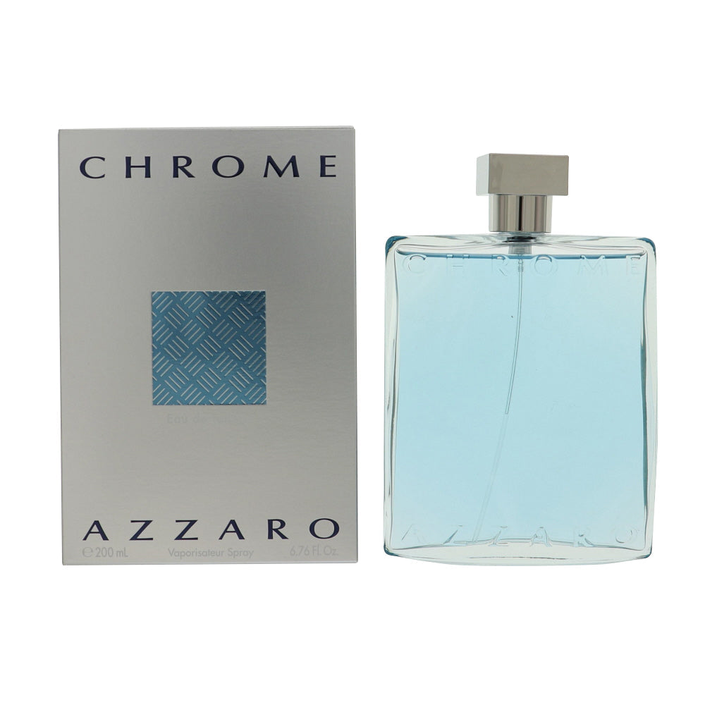 Azzaro Chrome Eau de Toilette for Men â€” 6.76 oz
