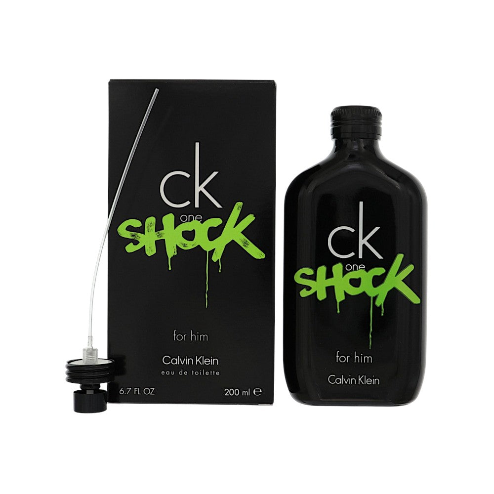 Calvin Klein CK One Shock Eau de Toilette for Men â€” 6.7 oz