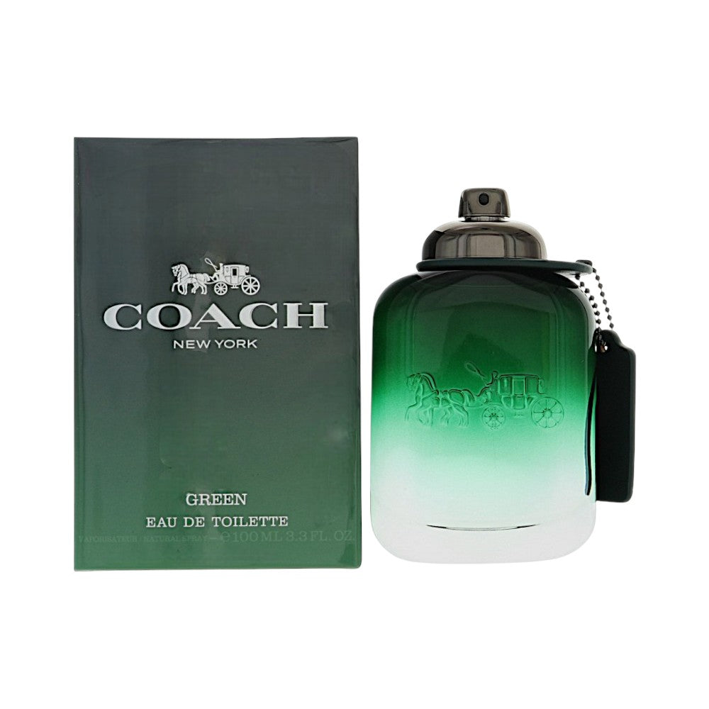 Coach Green Eau de Toilette for Men â€” 3.3 oz