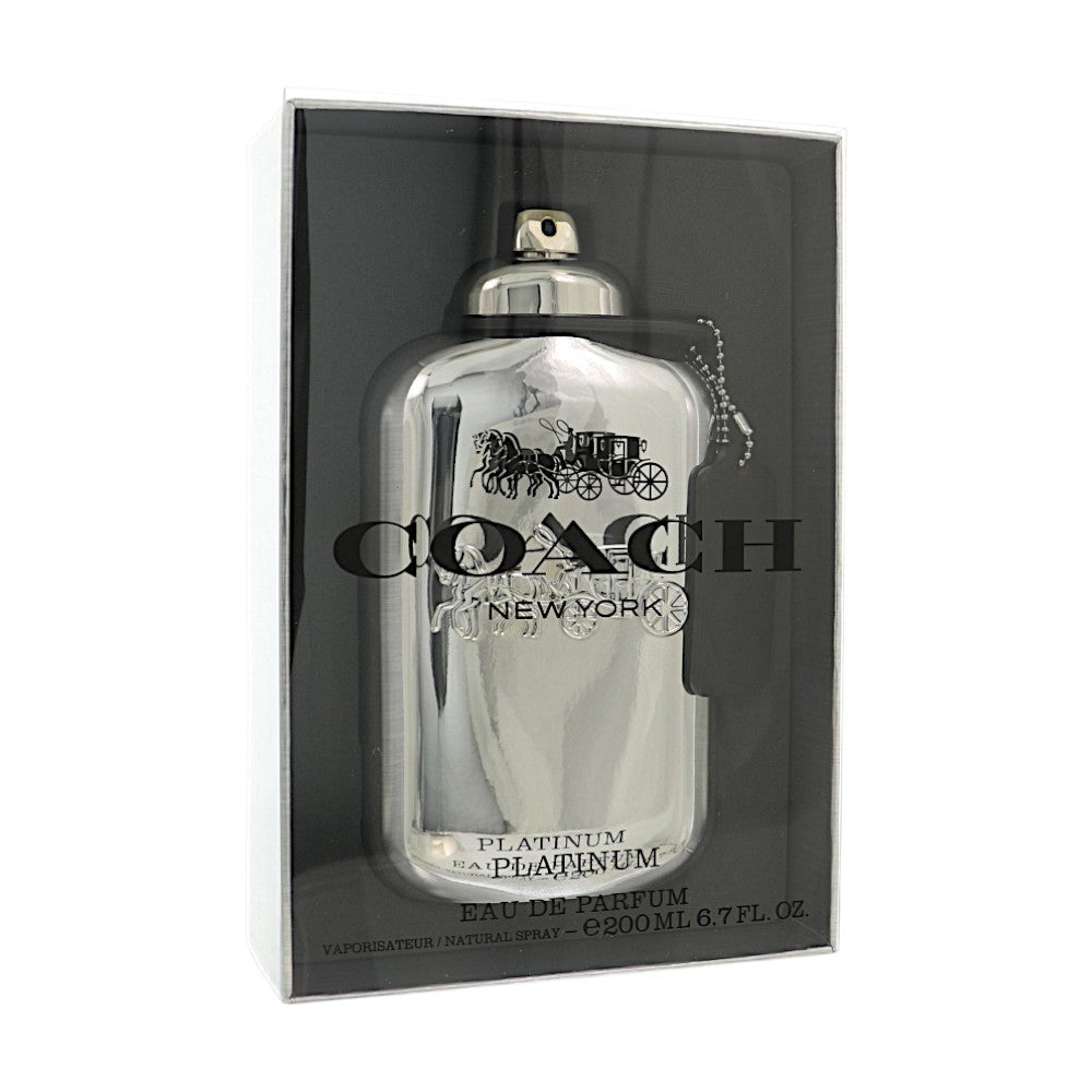 Coach Platinum Eau de Parfum for Men â€” 6.7 oz