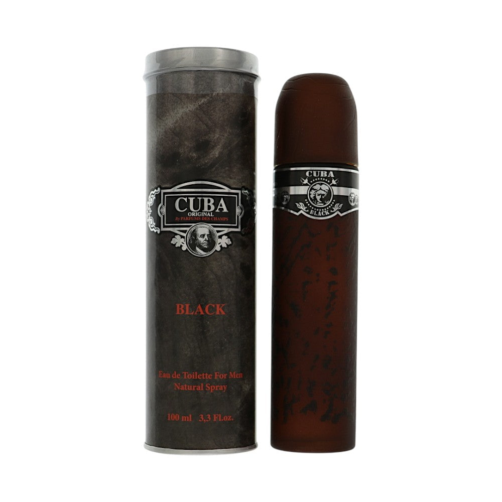 Cuba Black Eau de Toilette for Men â€” 3.3 oz