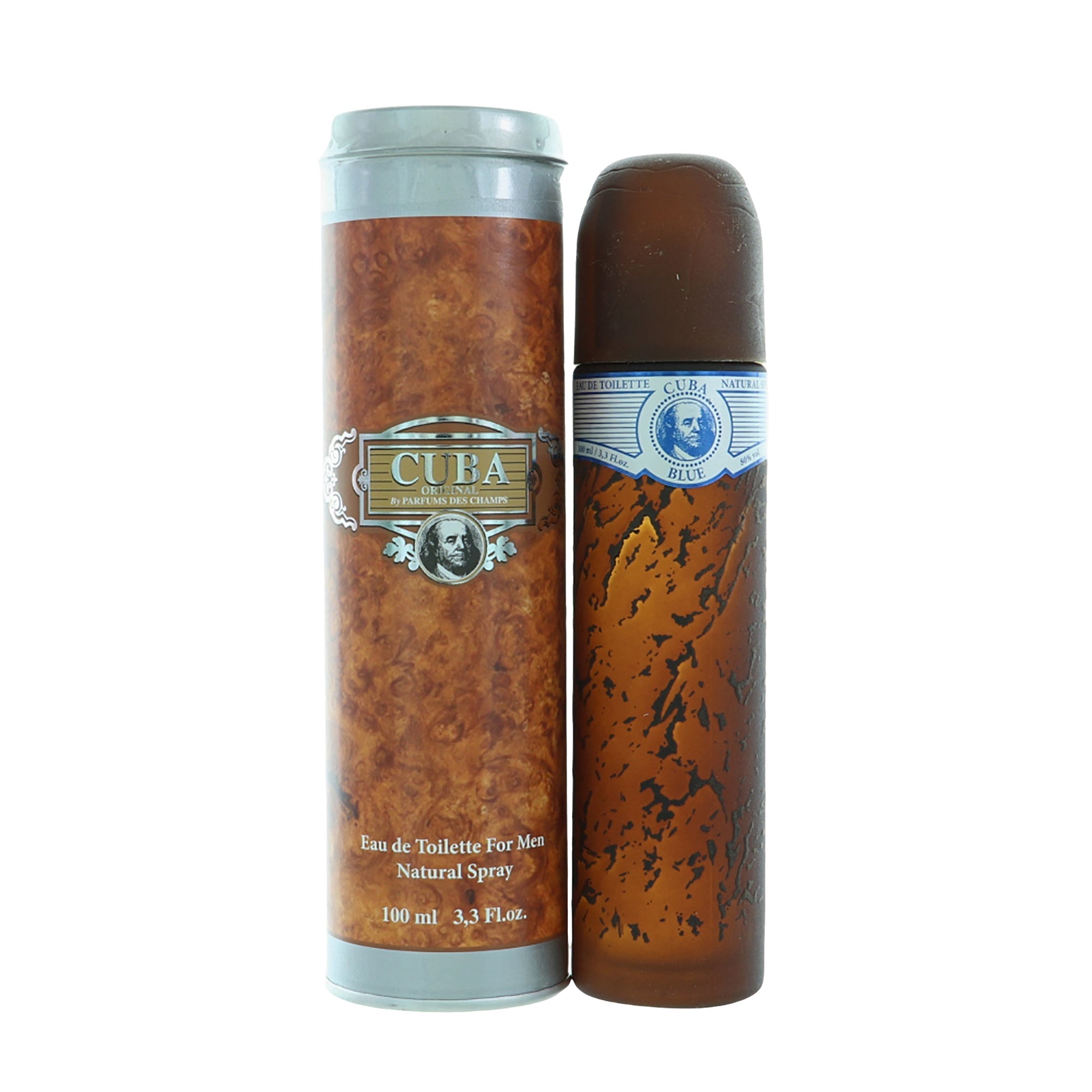 Cuba Blue Eau de Toilette for Men â€” 3.3 oz