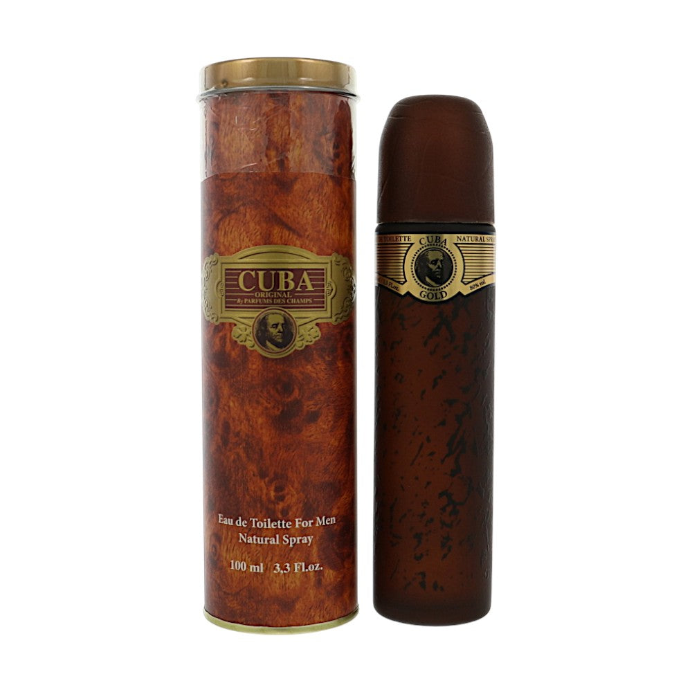 Cuba Gold Eau de Toilette for Men â€” 3.3 oz