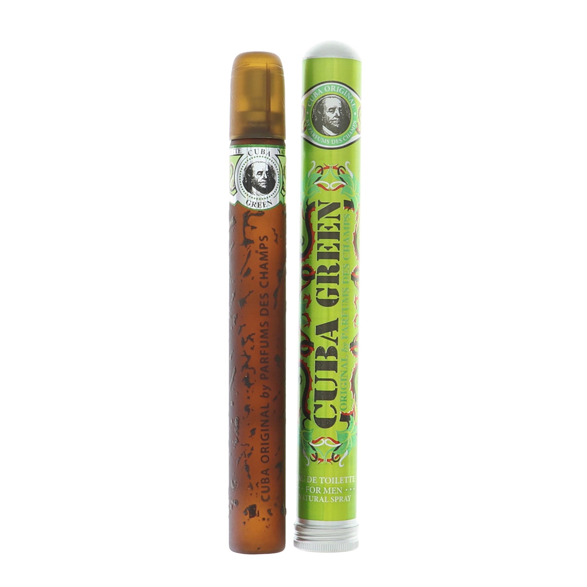 Cuba Green Eau de Toilette for Men â€” 1.17 oz