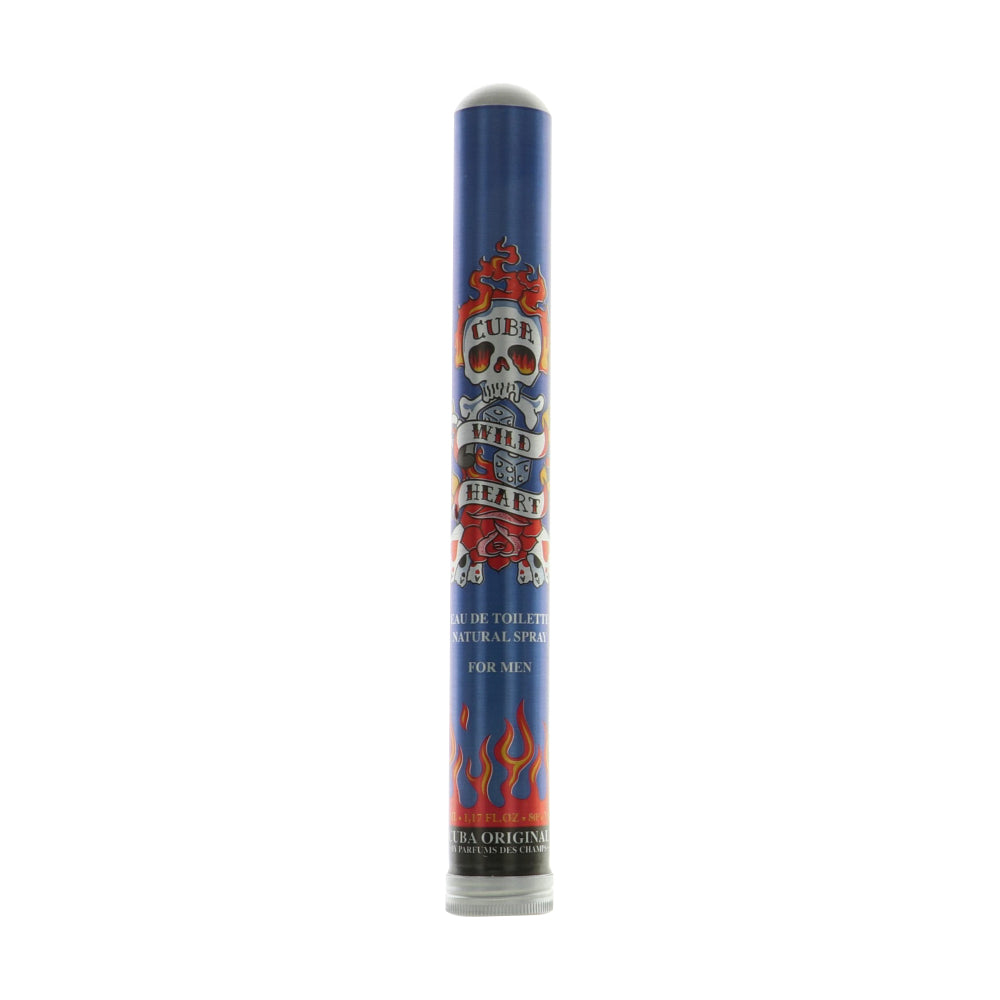 Cuba Wild Heart Eau de Toilette for Men â€” 1.17 oz