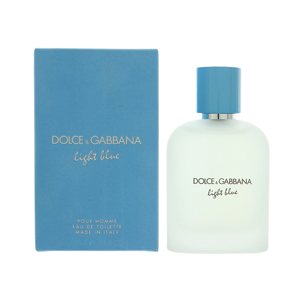 D&G Light Blue Eau de Toilette for Men â€” 3.3 oz