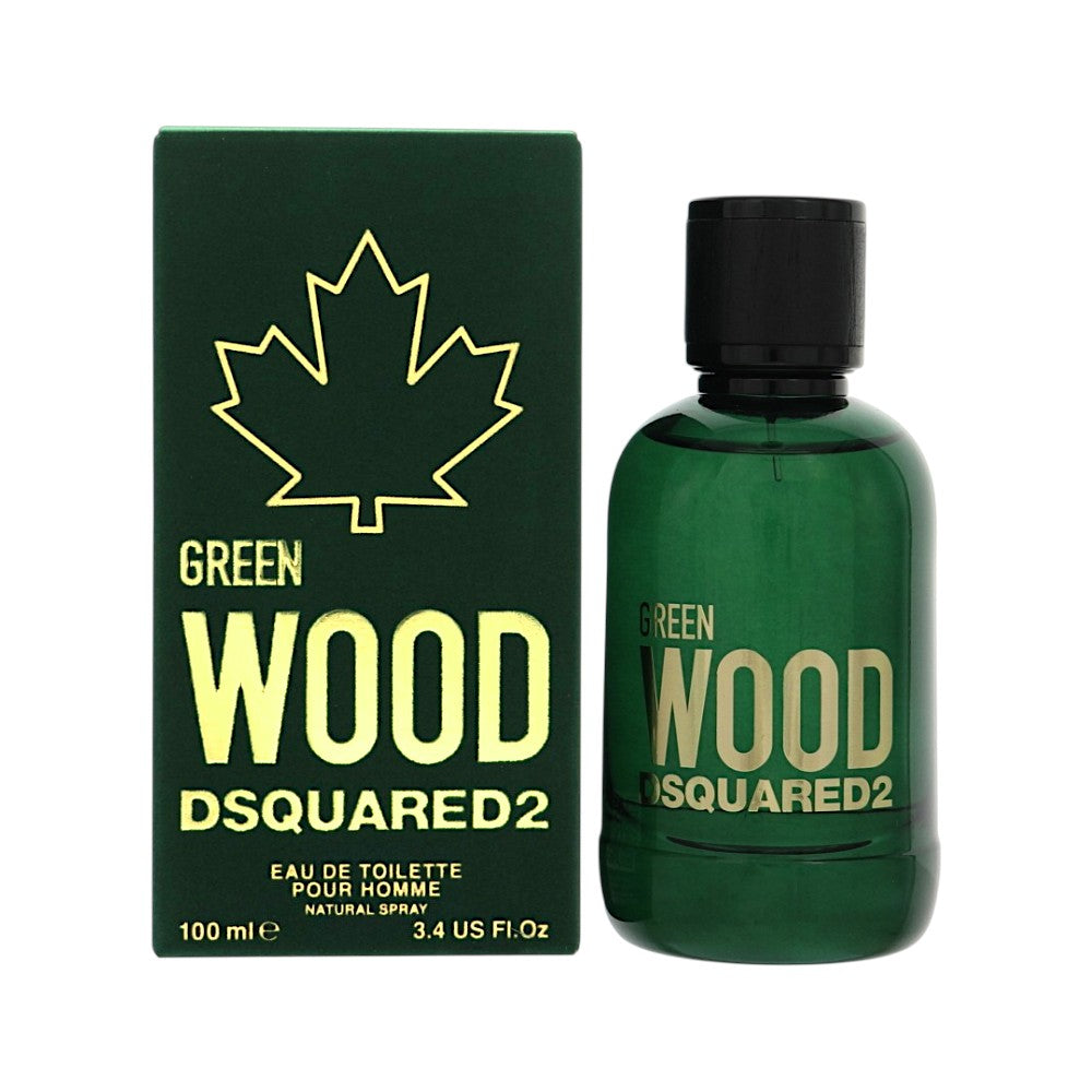 Dsquared2 Green Wood Eau de Toilette for Men â€” 3.4 oz