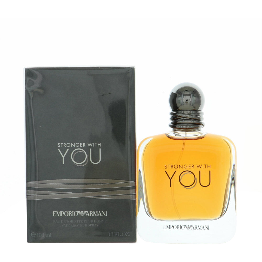 Giorgio Armani Emporio Stronger With You Eau de Toilette for Men â€” 3.3 oz