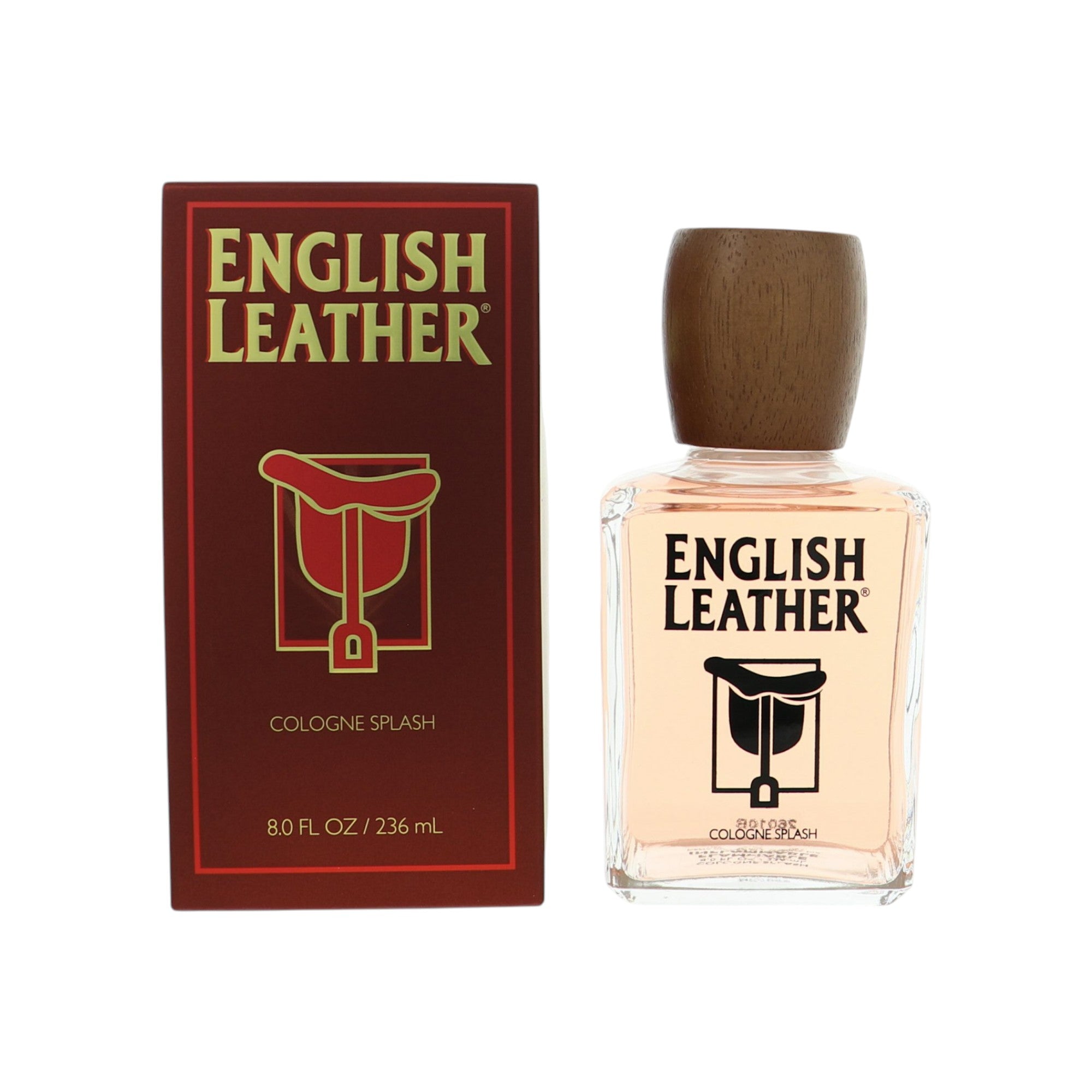 Dana English Leather Eau de Cologne Splash for Men â€” 8 oz