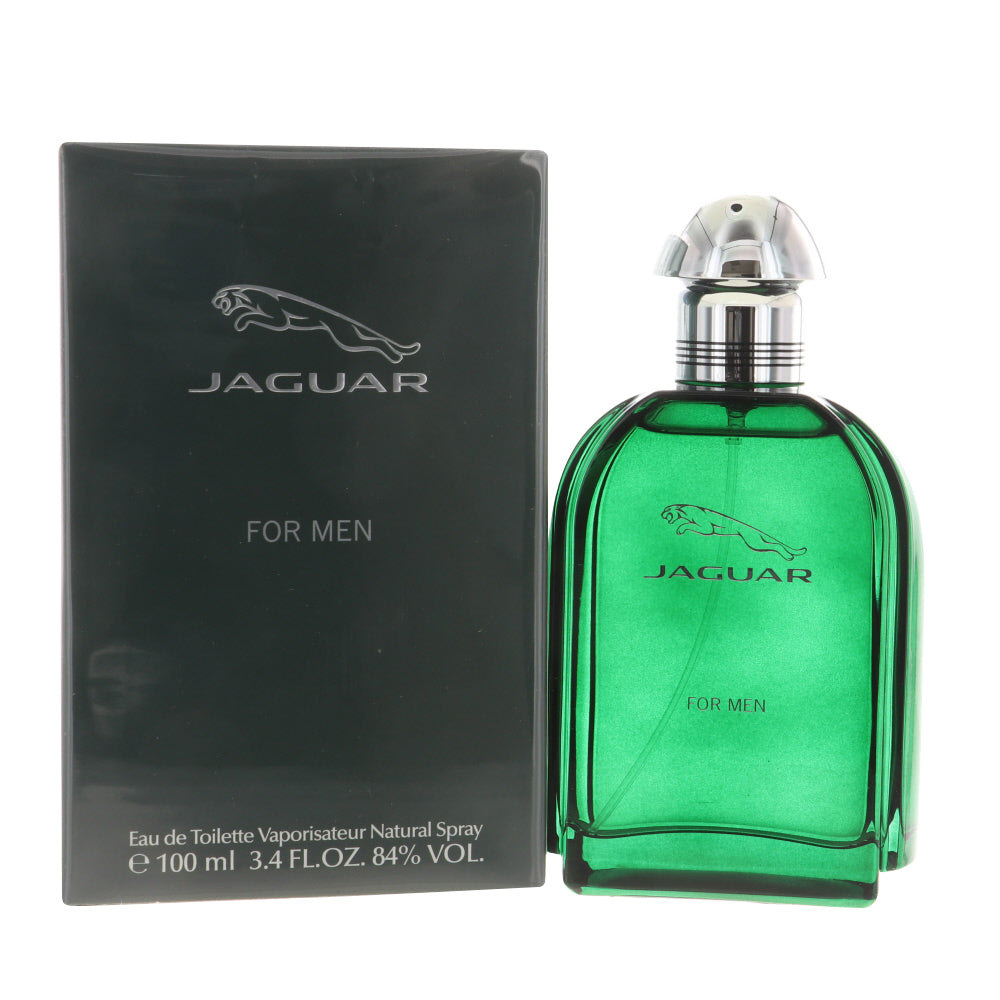 Jaguar Green Eau de Toilette for Men â€” 3.4 oz