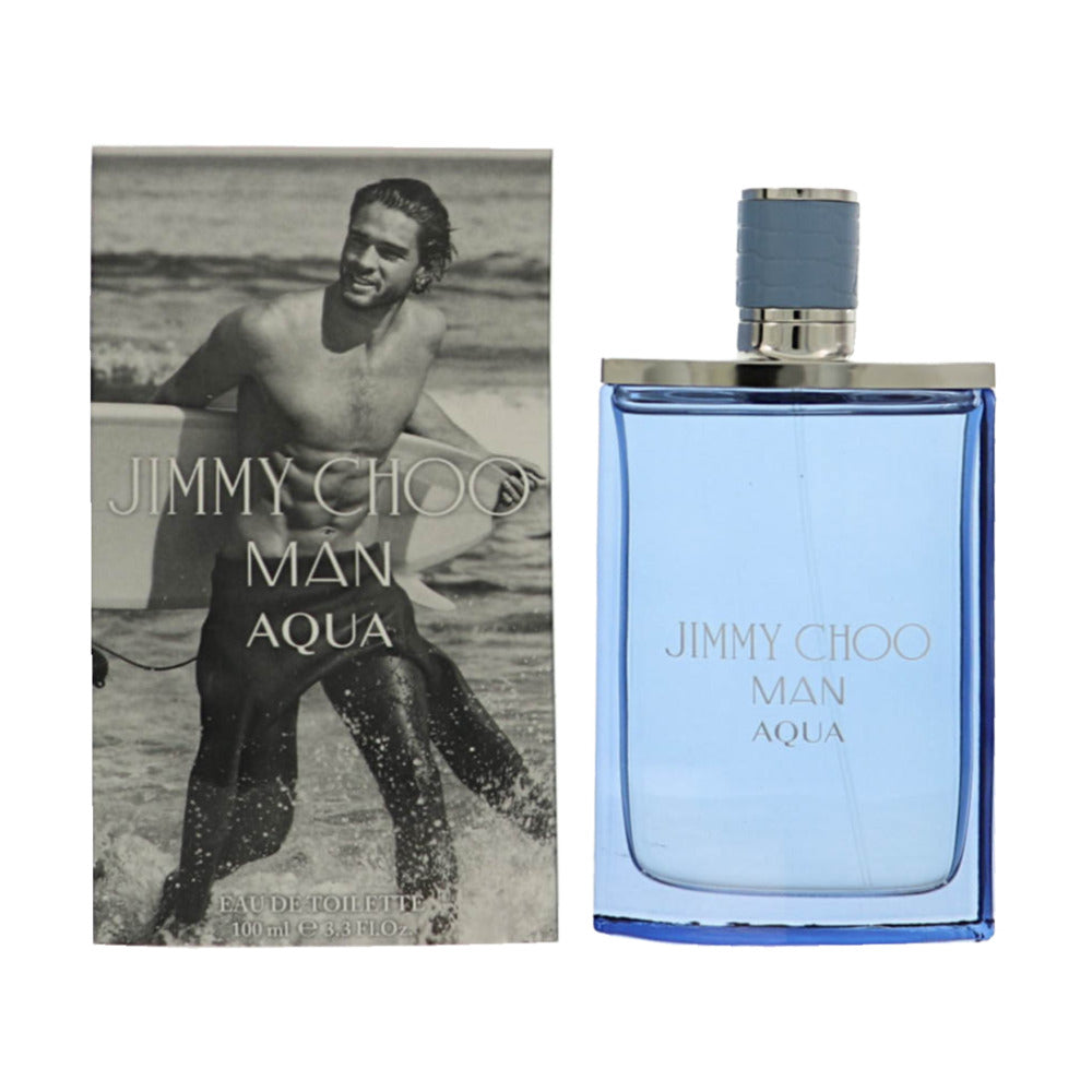 Jimmy Choo Man Aqua Eau de Toilette for Men â€” 3.3 oz