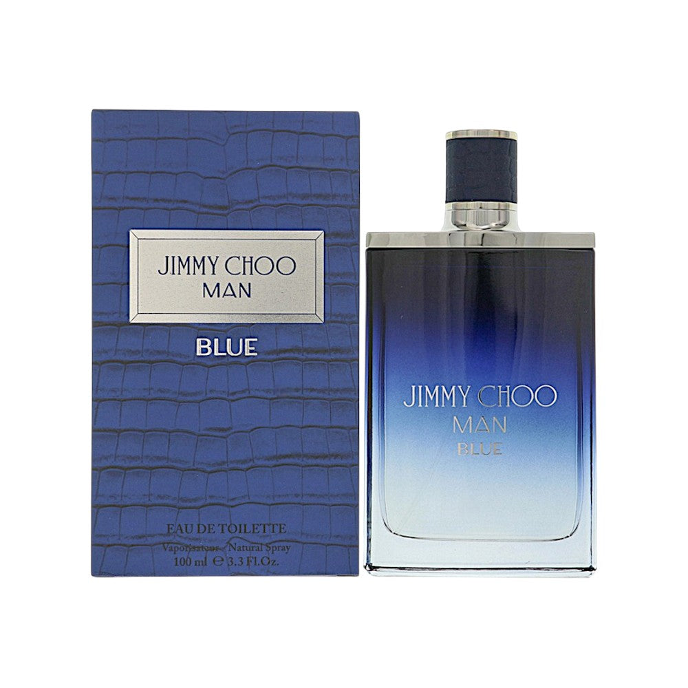 Jimmy Choo Man Blue Eau de Toilette for Men â€” 3.3 oz