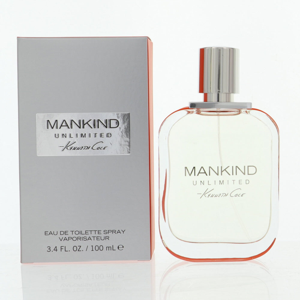 Kenneth Cole Mankind Unlimited Eau de Toilette for Men â€” 3.4 oz