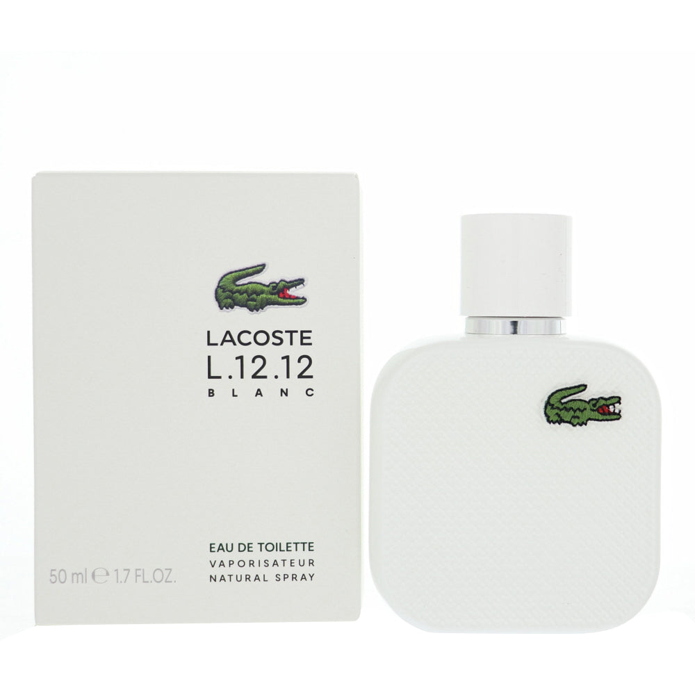 Lacoste L.12.12 Blanc Eau de Toilette for Men â€” 1.7 oz