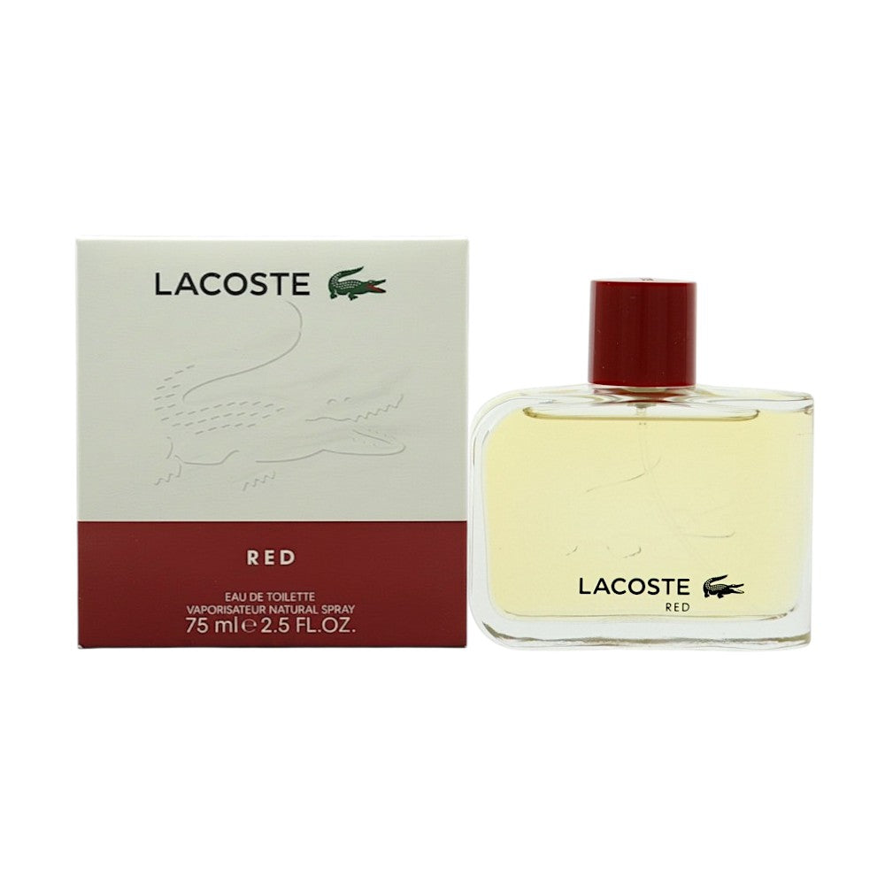 Lacoste Red Eau de Toilette for Men â€” 2.5 oz