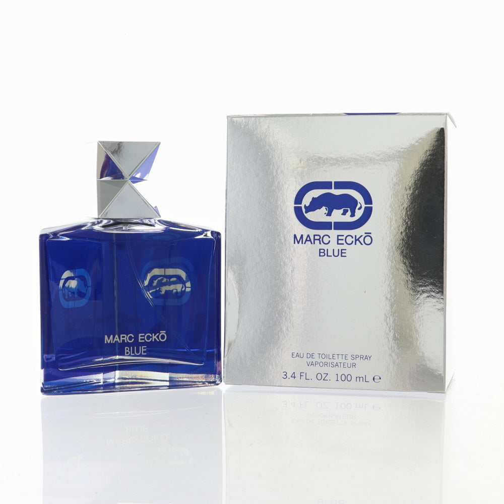 Parlux Marc Ecko Blue Eau de Toilette for Men â€” 3.4 oz