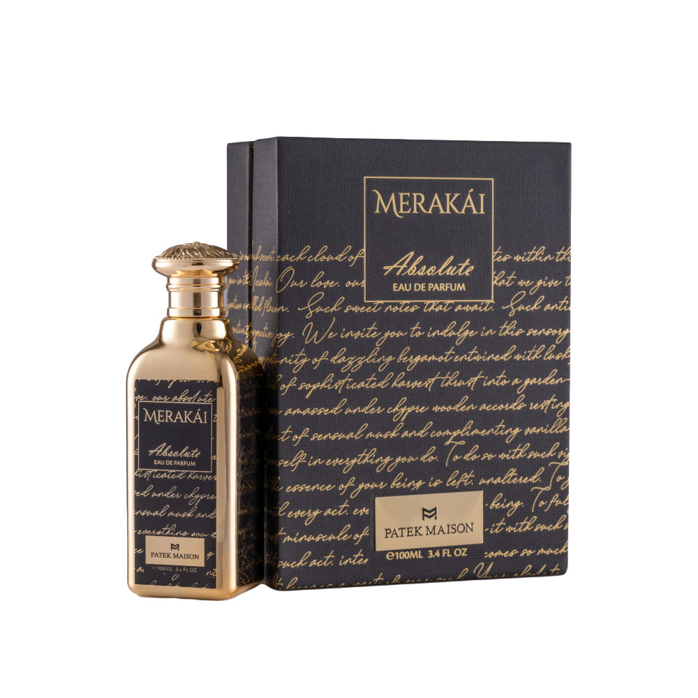 Patek Maison Merakai Absolute Eau de Parfum for Men â€” 3.4 oz