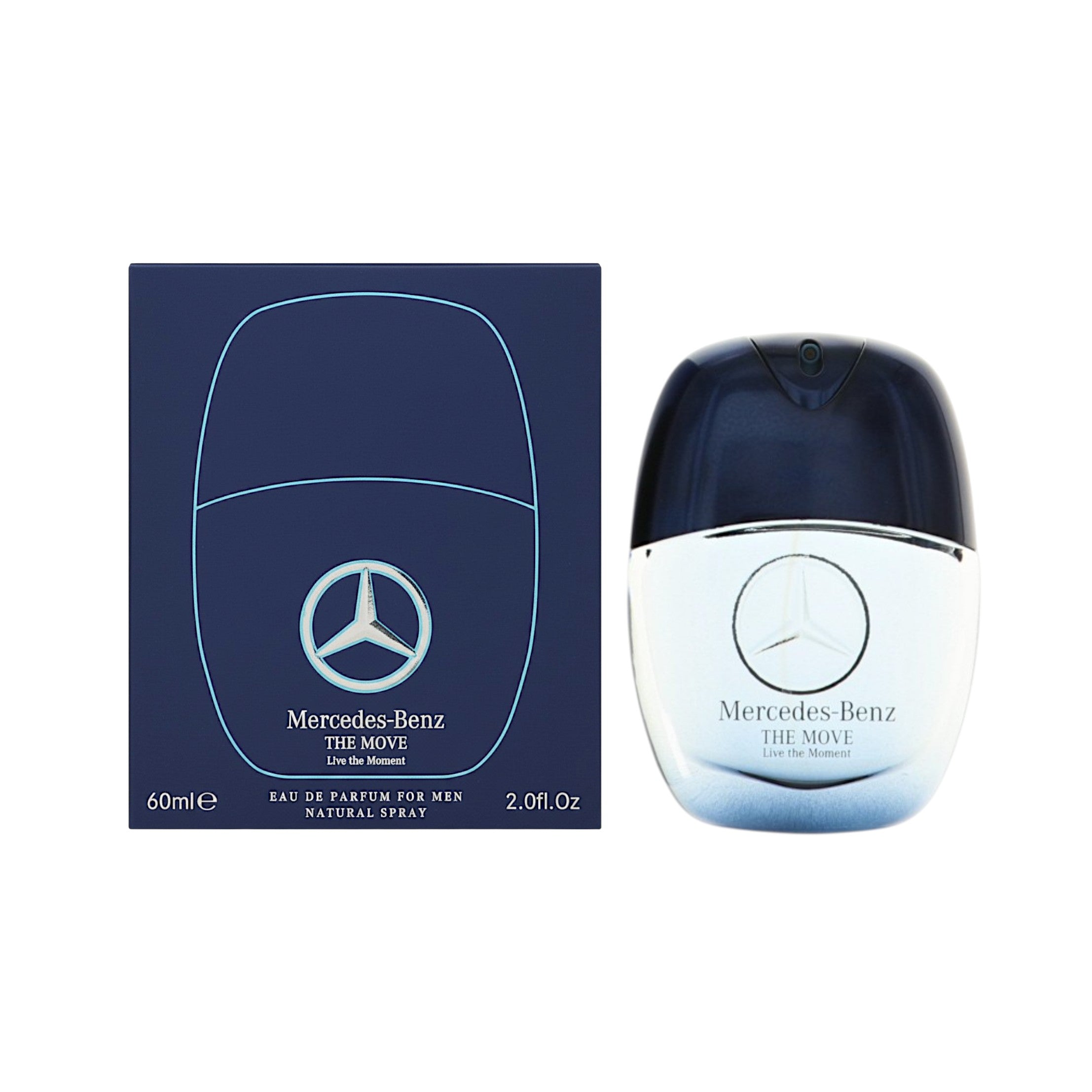 Mercedes Benz The Move Live The Moment Eau de Parfum for Men â€” 2 oz