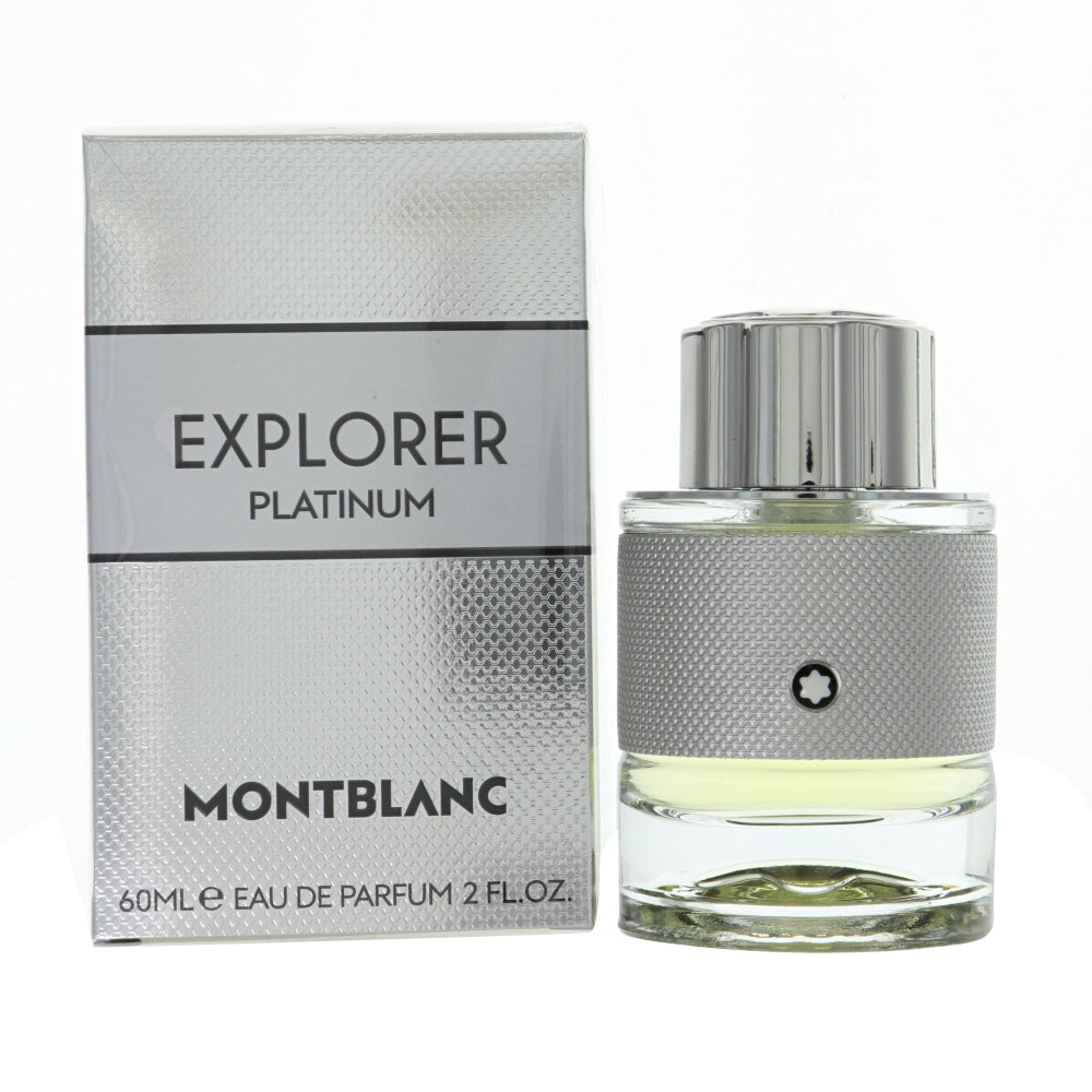 Mont Blanc Explorer Platinum Eau de Parfum for Men â€” 2 oz