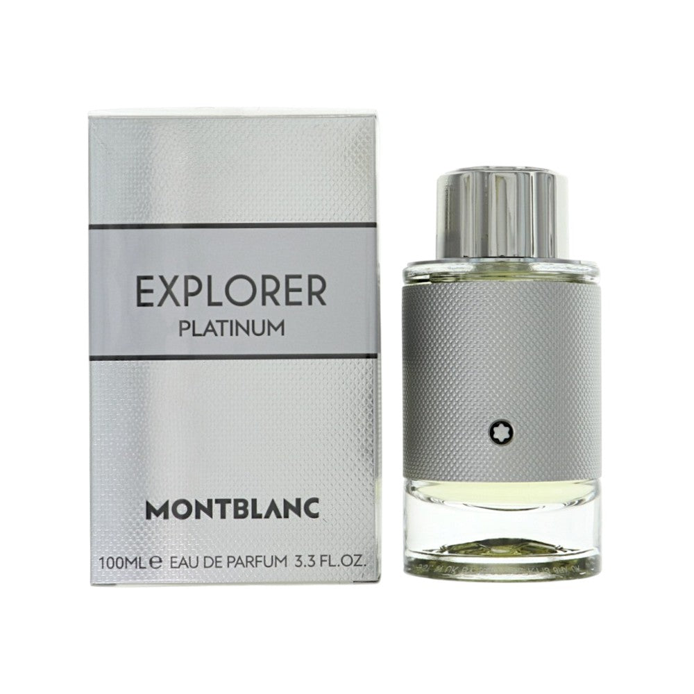Mont Blanc Explorer Platinum Eau de Parfum for Men â€” 3.3 oz