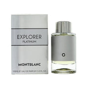 Mont Blanc Explorer Platinum Eau de Parfum for Men â€” 3.3 oz